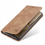 Spacecase Wallet Galaxy A71 light brown