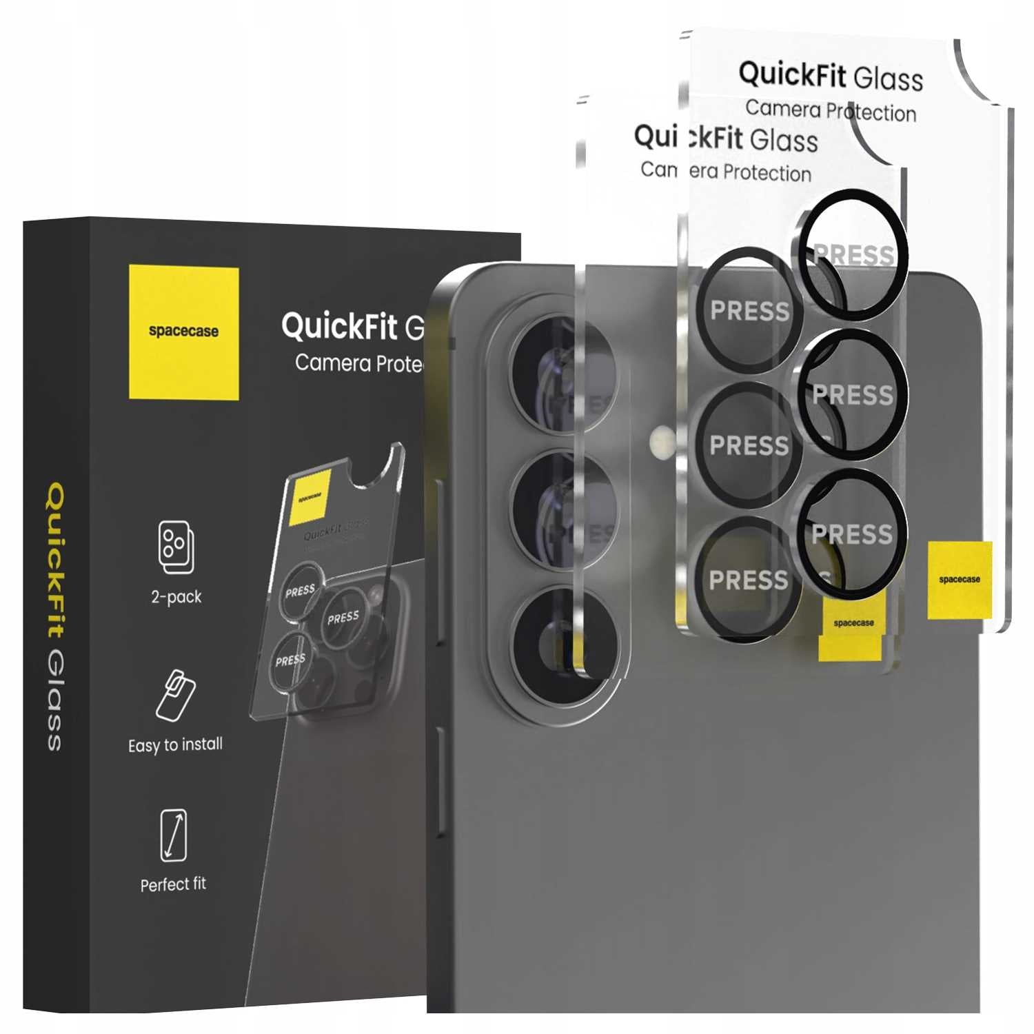 Spacecase QuickFit Camera Galaxy S26/S26+ black