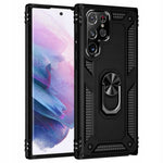 Spacecase Ring NX Galaxy S22 Ultra czarny