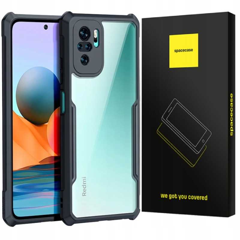 Spacecase Beetle Redmi Note 10/10s/Poco M5s czarny