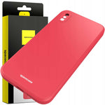 Spacecase Silicone Case iPhone X/Xs red