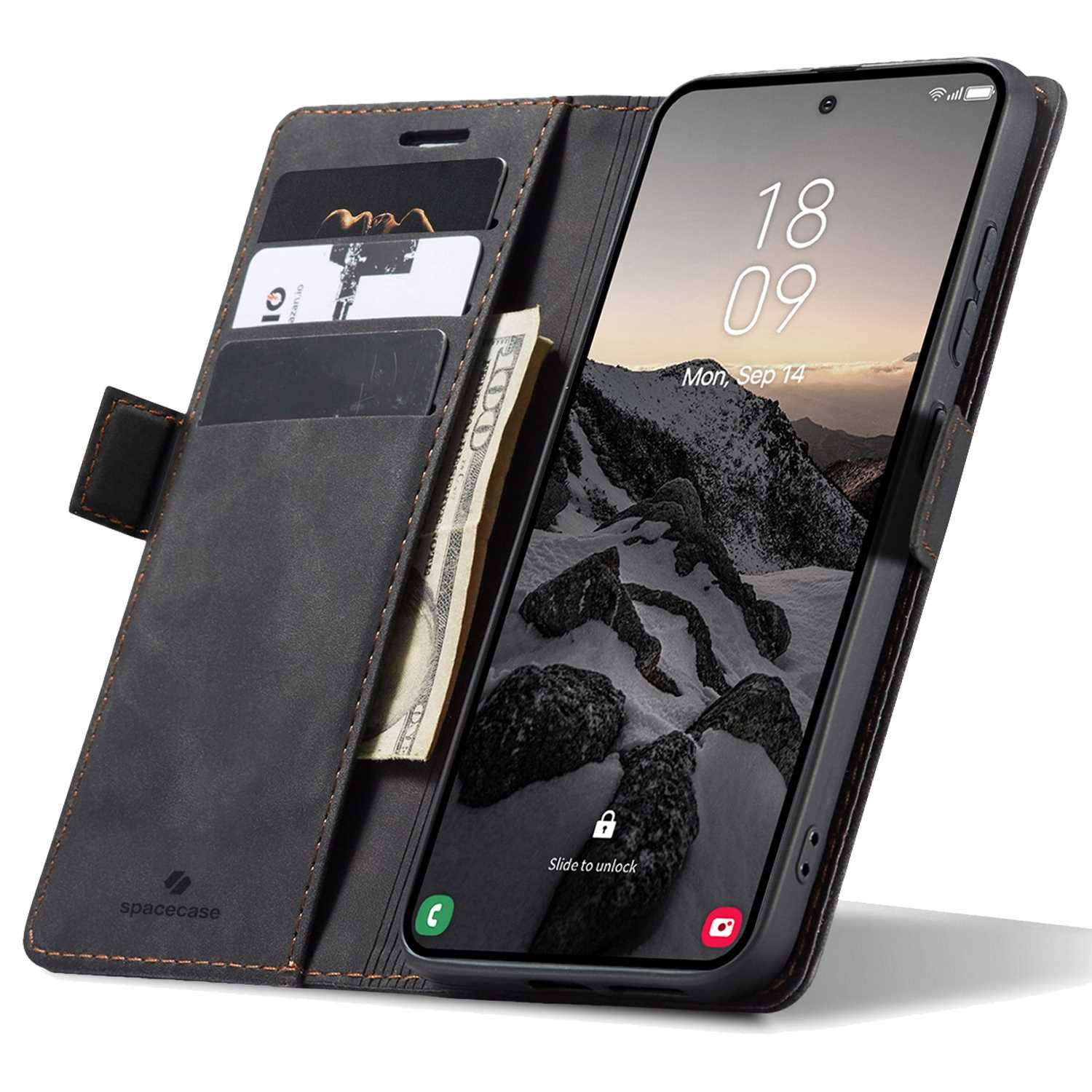 Spacecase Wallet Galaxy S26 Ultra black