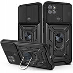 Spacecase Camring Moto G9 Power black