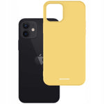 Spacecase Silicone Case iPhone 12 Mini yellow