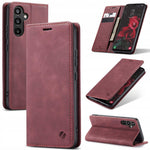 Spacecase Wallet Galaxy A34 5G red