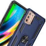 Spacecase Ring NX Motorola Moto G9 Plus niebieski