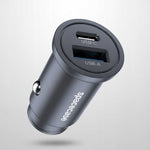 Spacecase Car Charger 30W Dual Port C30AC-11 black
