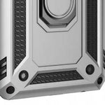 Spacecase Ring NX Redmi Note 9S/9 Pro srebrny
