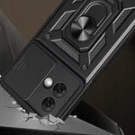 Spacecase Camring Motorola Moto G84 black