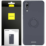 Spacecase Silicone Ring Huawei P20 black