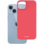 Spacecase Silicone Case iPhone 14 Plus red