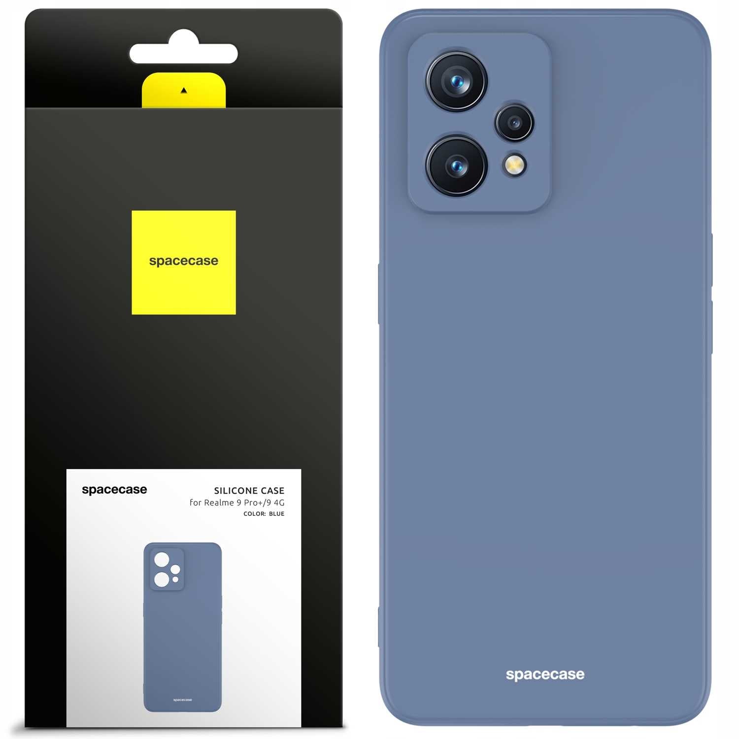 Spacecase Silicone Case Realme 9 4G/9 Pro+ blue