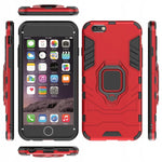 Spacecase X-Ring iPhone 6/6s Plus czerwony