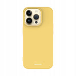 Spacecase Silicone Case iPhone 14 Pro yellow
