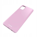 Spacecase Silicone Case Galaxy A71 lilac
