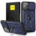 Spacecase Camring iPhone 14 Pro blue