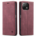 Spacecase Wallet Mi 11 Lite/5G NE red