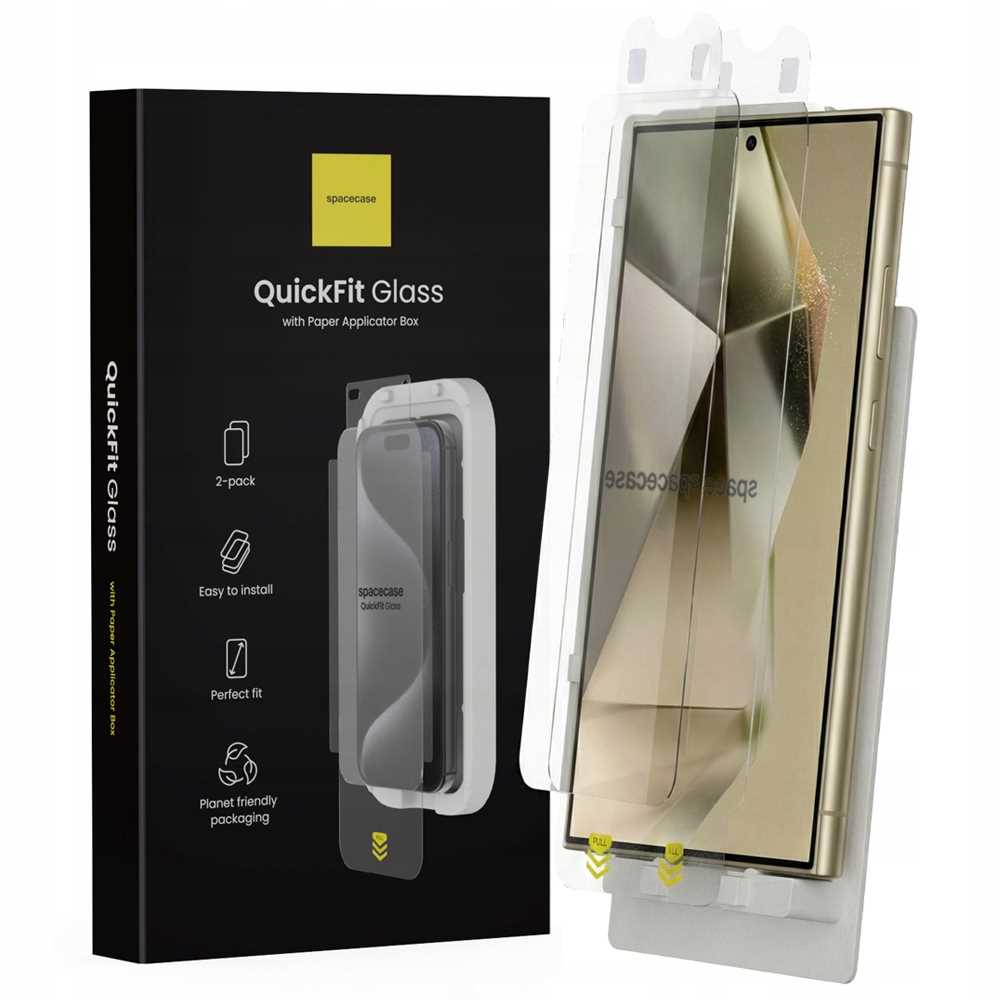 Spacecase QuickFit Glass Galaxy S24 Ultra
