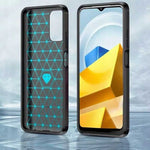 Spacecase Carbon Poco M5 czarny