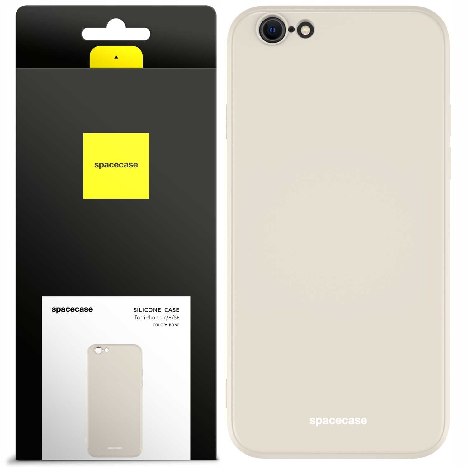 Spacecase Silicone Case iPhone 7/8/SE bone