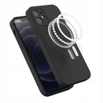 Spacecase Silicone Mag iPhone 12 black