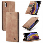 Spacecase Wallet iPhone Xs Max light brown
