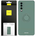 Spacecase Silicone Ring Huawei P30 dark green