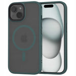 Spacecase Hybrid Mag iPhone 15 dark green
