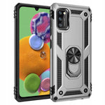 Spacecase Ring NX Galaxy A41 srebrny