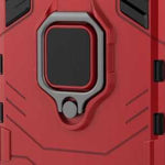 Spacecase X-Ring Oppo A12 czerwony