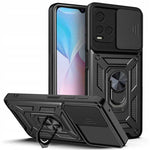 Spacecase Camring Vivo Y21s black