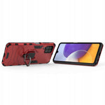 Spacecase X-Ring Galaxy A22 / M22 4G czerwony