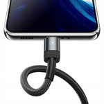 Spacecase USB-C Cable 2M 2.4A black