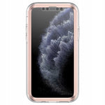 Spacecase Marble 360 iPhone 11 pro biały/różowy