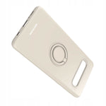 Spacecase Silicone Ring Galaxy S10 bone