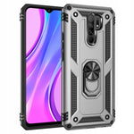 Spacecase Ring NX Redmi 9 srebrny