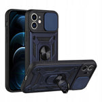 Spacecase Camring iPhone 12 niebieski