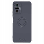 Spacecase Silicone Ring Redmi Note 10 Pro black