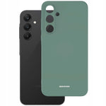 Spacecase Silicone Case Galaxy A35 5G dark green