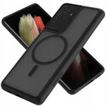 Spacecase Hybrid Mag Galaxy S21 Ultra black
