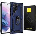 Spacecase Ring NX Galaxy S22 Ultra niebieski