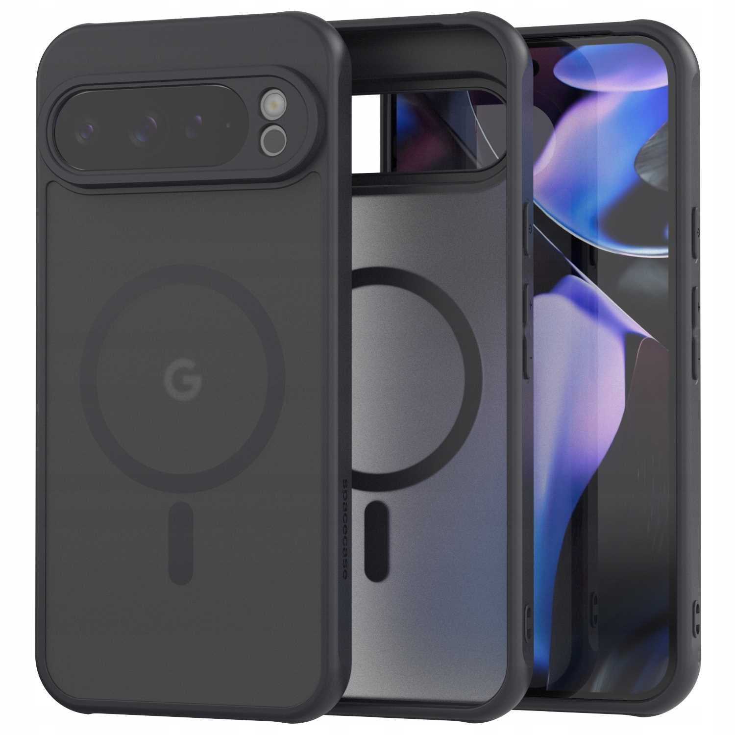 Spacecase Hybrid Mag Google Pixel 9 Pro XL black