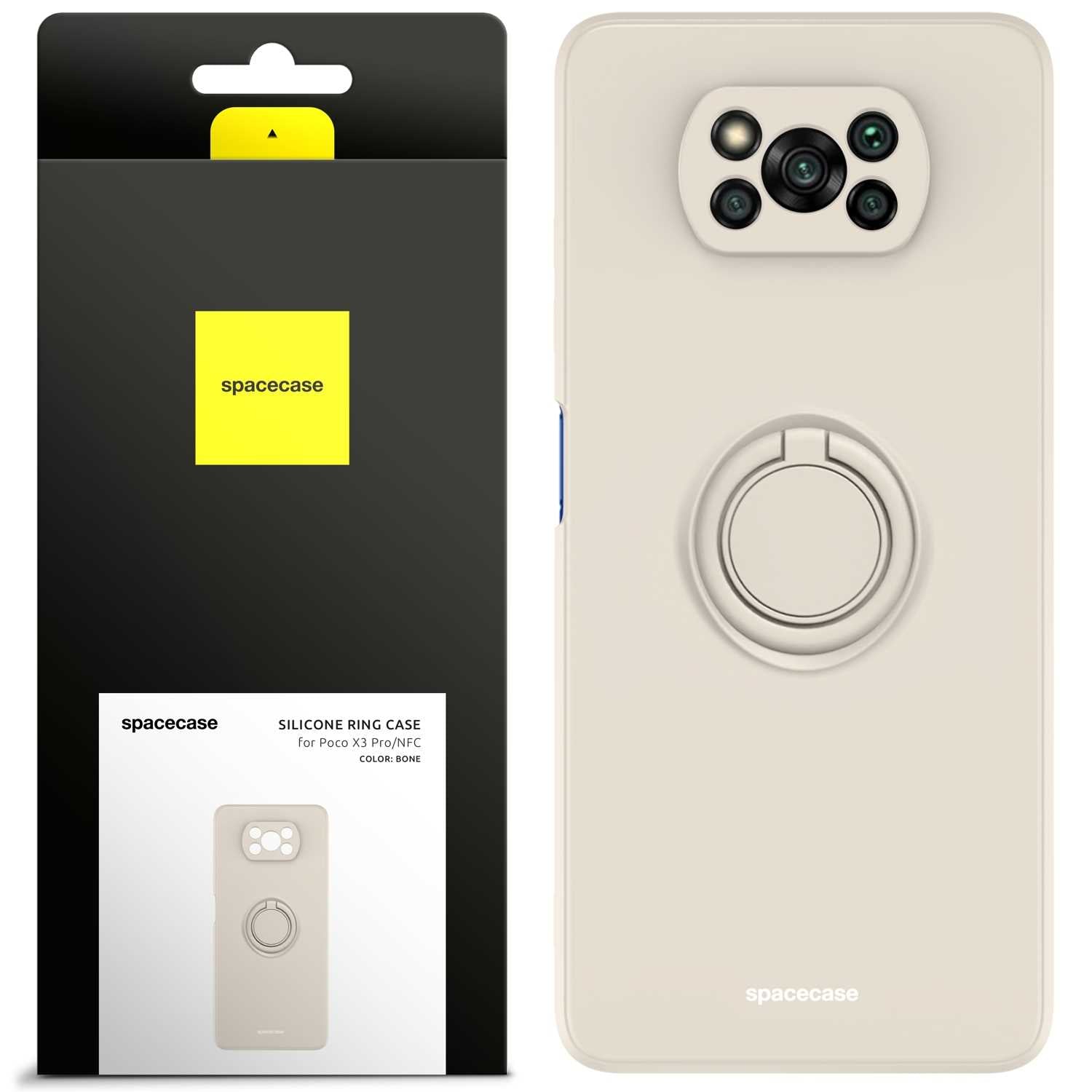 Spacecase Silicone Ring Poco X3 Pro/NFC bone