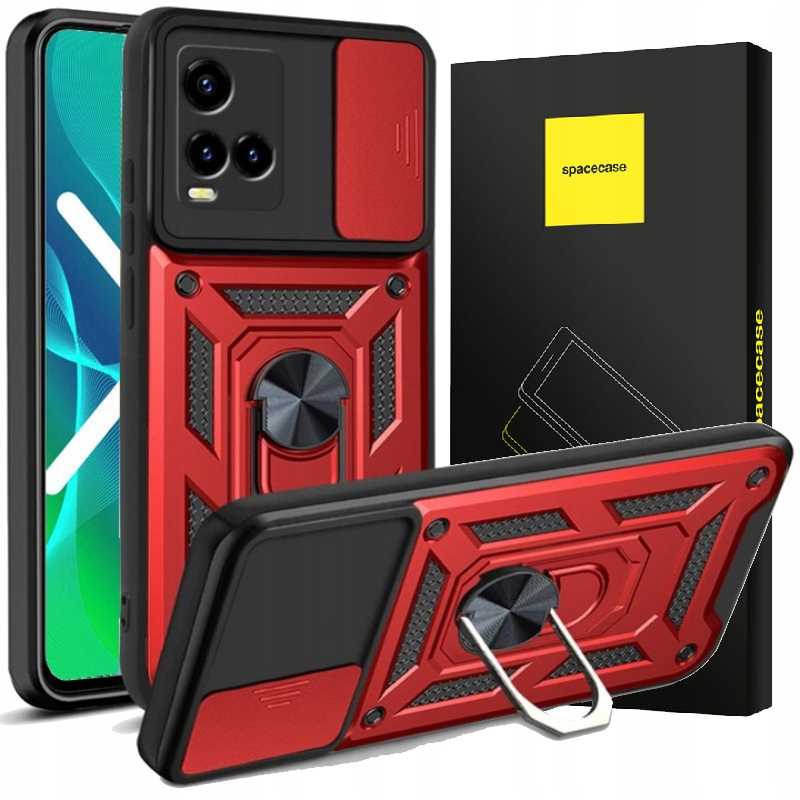 Spacecase Camring Vivo Y21s red