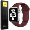 Spacecase Silicone Band AW 42/44/45 burgundy