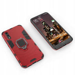 Spacecase X-Ring Huawei P20 czerwony