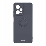Spacecase Silicone Ring Redmi Note 12 Pro 5G black