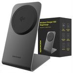 Spacecase Wireless Charger MagCharge Qi2 WM13B space gray
