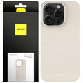 Spacecase Silicone Case iPhone 15 Pro bone