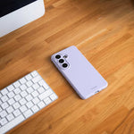 Spacecase Silicone Case 3.0 Galaxy S26 light purple